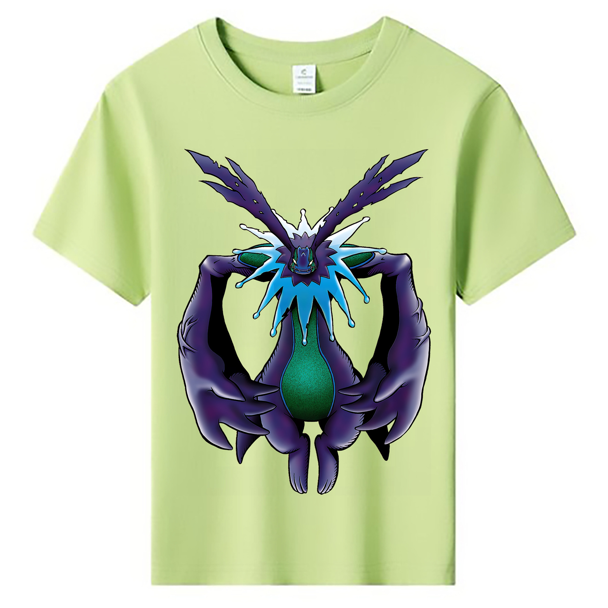 （画像用） Digimon デジタルモンスター/デジモン 綿100％キッズTシャツ（フロントプリント）